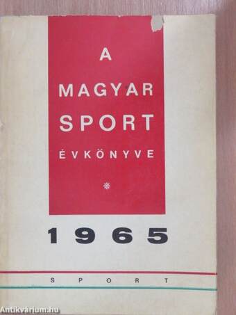 A Magyar Sport Évkönyve 1965