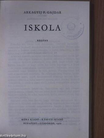 Iskola