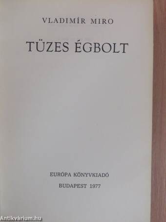 Tüzes égbolt