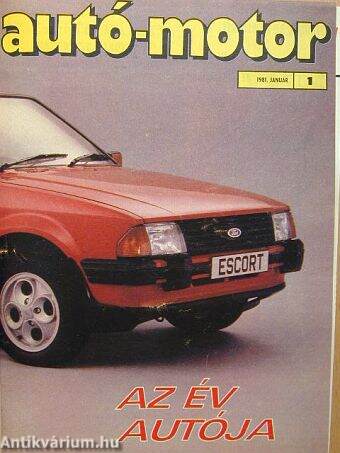 Autó-Motor 1981. január-december/Autó-Motor Magazin '81 nyár-ősz