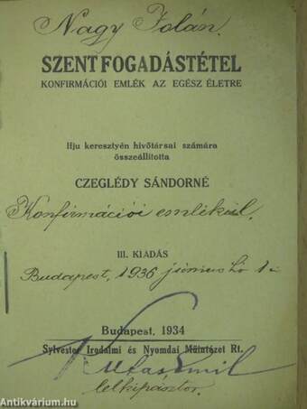 Szent fogadástétel