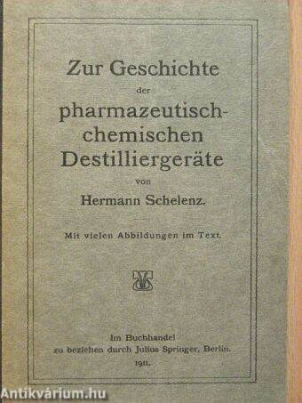 Zur Geschichte der pharmazeutisch-chemischen destilliergeräte