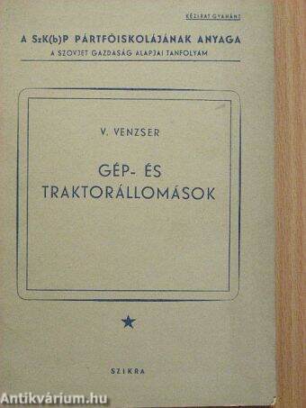 Gép- és traktorállomások