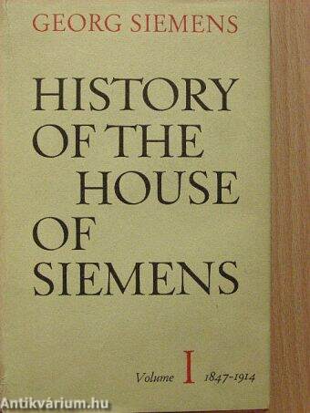 History of the House of Siemens I.