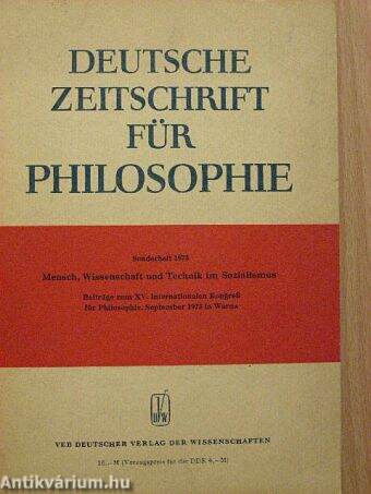 Deutsche Zeitschrift für Philosophie