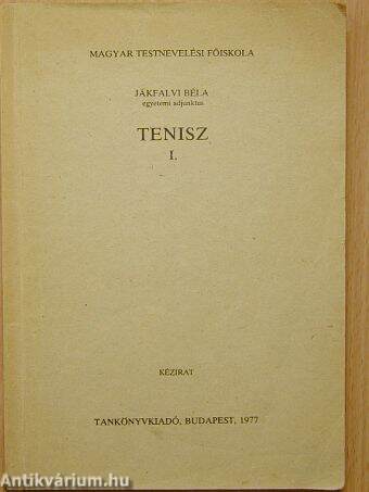 Tenisz I.