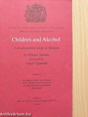 Children and Alcohol I.