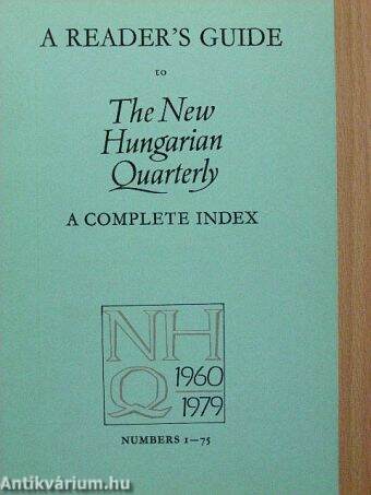 The New Hungarian Quarterly