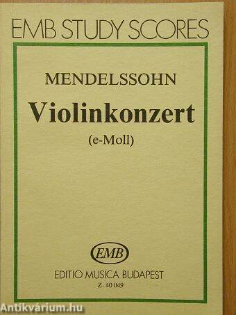 Violinkonzert E-moll