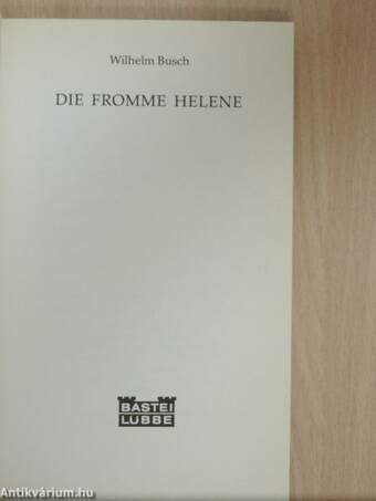 Die fromme Helene