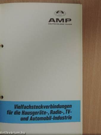 Vielfachsteckverbindungen für die Hausgeräte-, Radio-, TV- und Automobil-Industrie