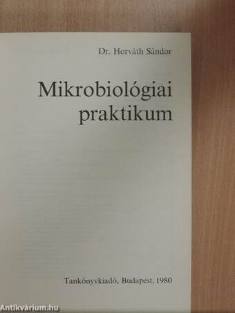 Mikrobiológiai praktikum