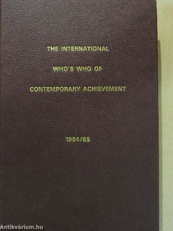 The International Who's Who of Contemporary Achievement