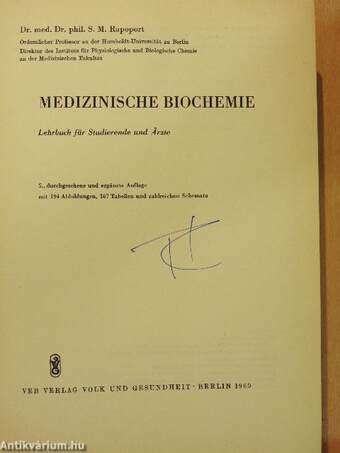 Medizinische Biochemie