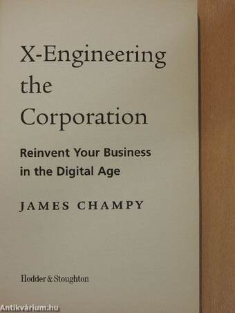 X-Engineering the Corporation