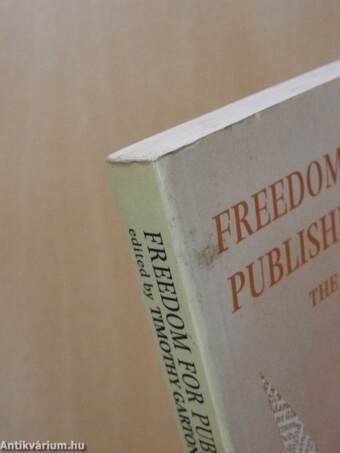 Freedom for Publishing, Publishing for Freedom