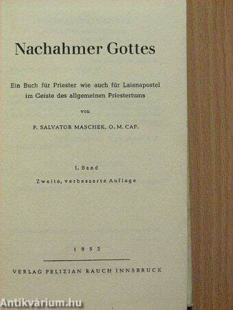 Nachamer Gottes I.