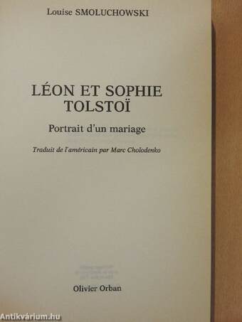 Léon et Sophie Tolstoi