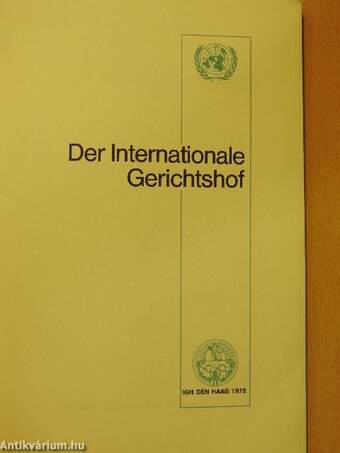 Der Internationale Gerichtshof