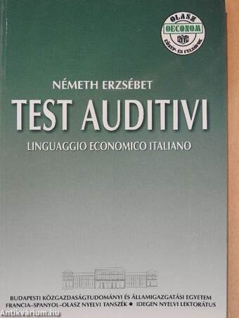 Test auditivi linguaggio economico italiano - livello medio e avanzato