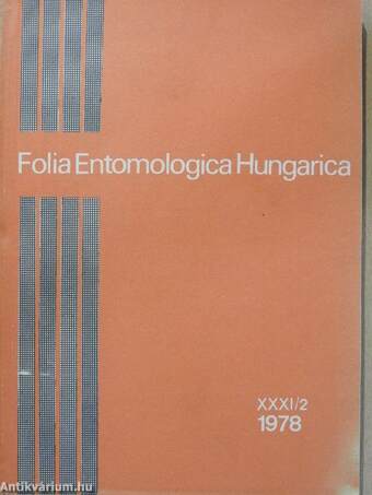 Folia Entomologica Hungarica 1978.