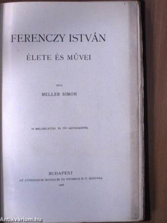 Ferenczy István élete és művei