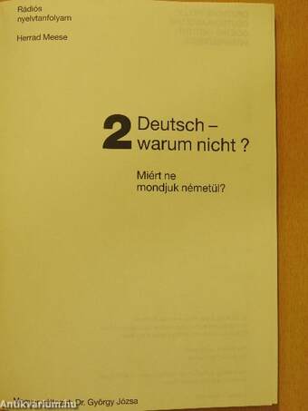 Deutsch - warum nicht? 2.