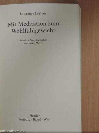 Mit Meditation zum Wohlfühlgewicht