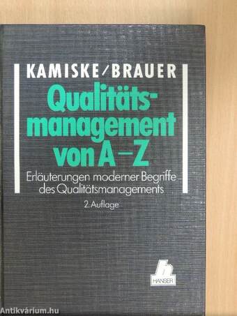 Qualitätsmanagement von A bis Z