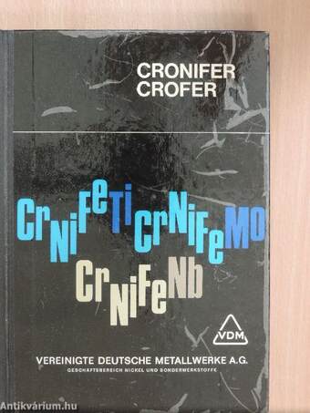 Cronifer, Crofer