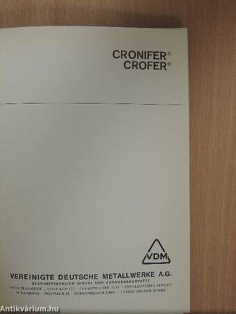 Cronifer, Crofer