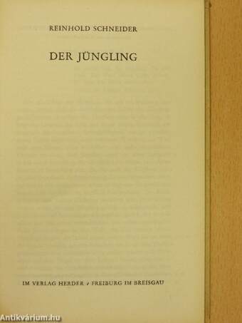 Der Jüngling