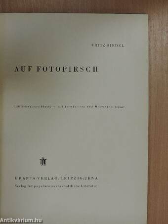 Auf Fotopirsch