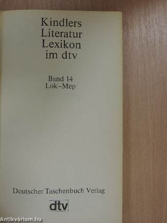 Kindlers Literatur Lexikon 14 (töredék)