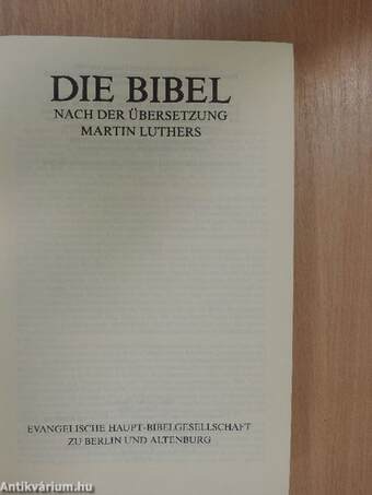 Die Bibel