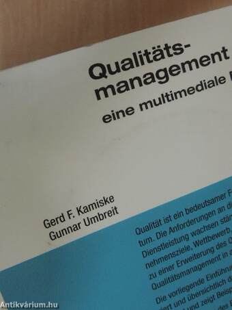 Qualitätsmanagement - CD-vel