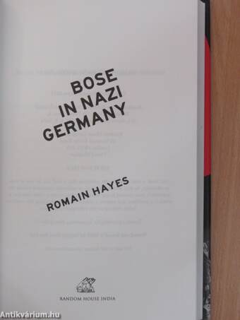 Bose in Nazi Germany