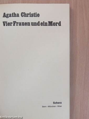 Vier Frauen und ein Mord