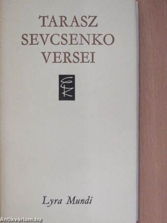 Tarasz Sevcsenko versei