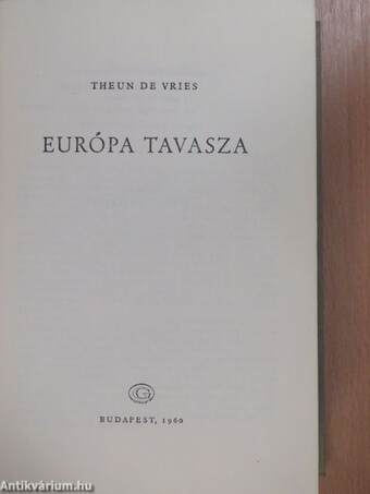 Európa tavasza