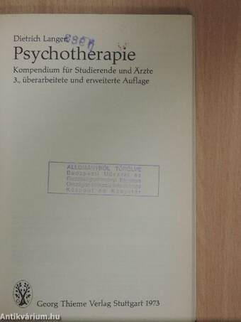 Psychotherapie