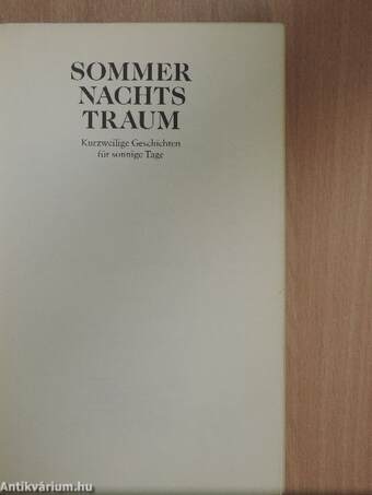 Sommer Nachts Traum