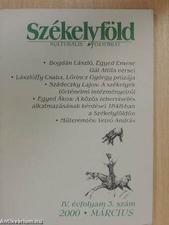 Székelyföld 2000. március