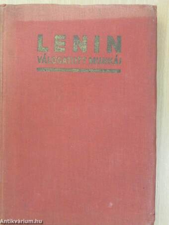 Lenin válogatott munkái III.