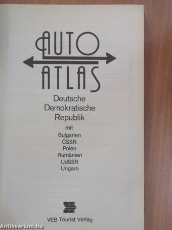 Autoatlas Deutsche Demokratische Republik