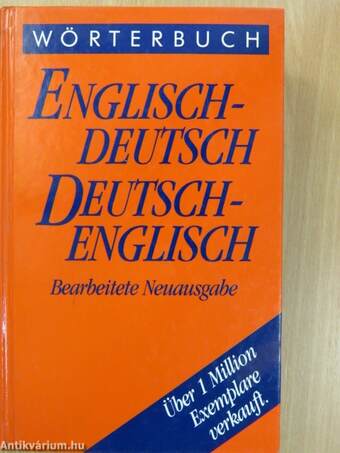 Wörterbuch Englisch-Deutsch/Deutsch-Englisch