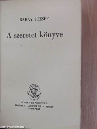 A szeretet könyve