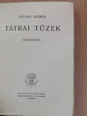 Tátrai tüzek