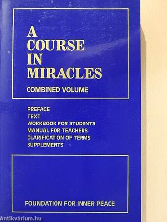 A Course in Miracles