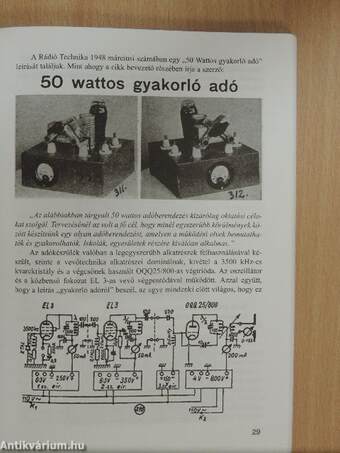 A magyar rövidhullámú amatőr rádiózás története 1945-1955